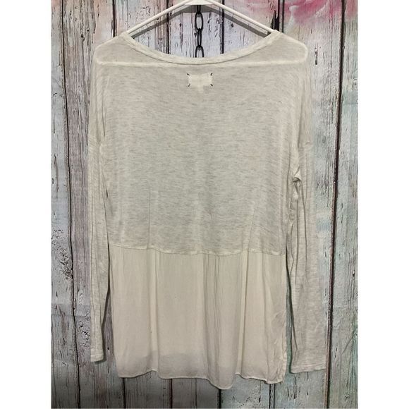 Lou & Grey Size Small Cream Boho Top 🌿💕 - Picture 4 of 14